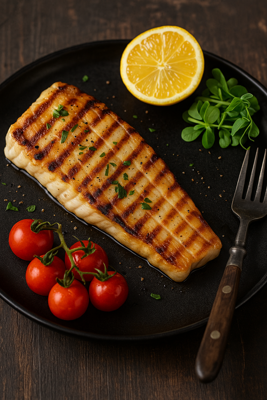 Pesca grillada – ejemplo